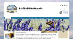 Desktop Screenshot of discovernaramata.com